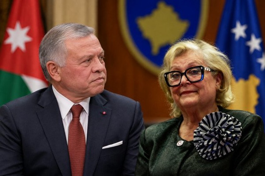 Mbreti i Jordanisë i dërgon telegram urimi Presidentes Shiroka Pula, premton forcim të partneritetit me Kosovën