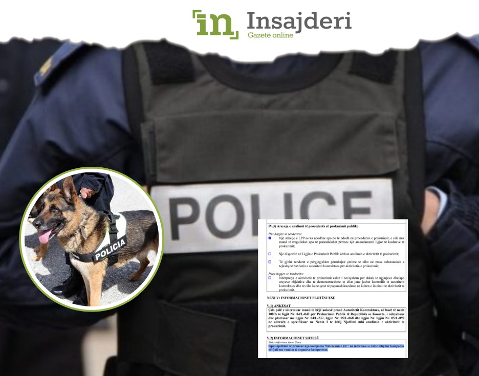 Dështon kontrata e Policisë për 10 qen zyrtarë, mbyllet kompania partnere në Hungari