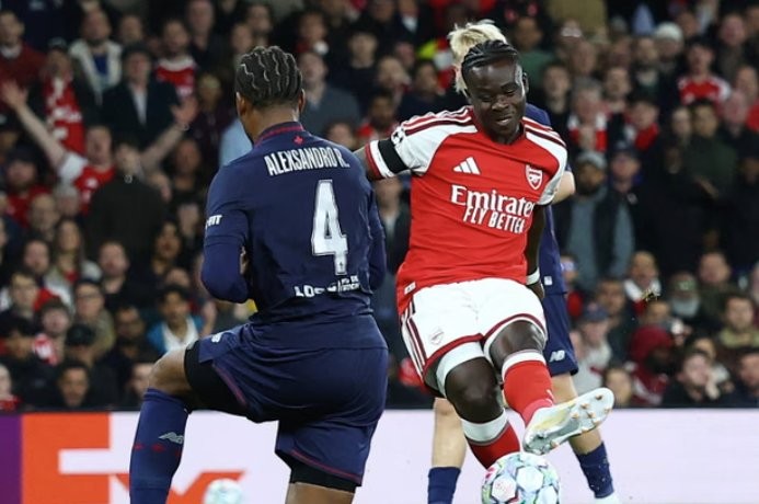Arsenali shkëlqen në Ligën e Kampionëve, triumf dominues ndaj Lillet