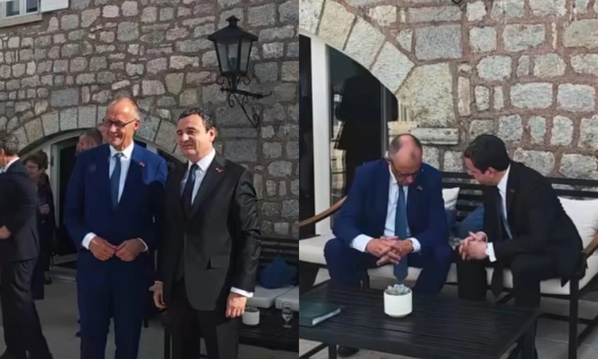 Samiti i Budvës: Kryeministri Kurti zhvillon takim të rëndësishëm me kancelarin gjerman Friedrich Merz