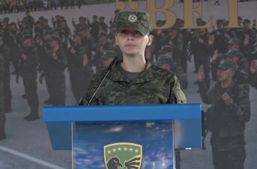 Argjendë Elshani, ushtarja e re e FSK-së: Potenciali në uniformë nuk pyet për gjini