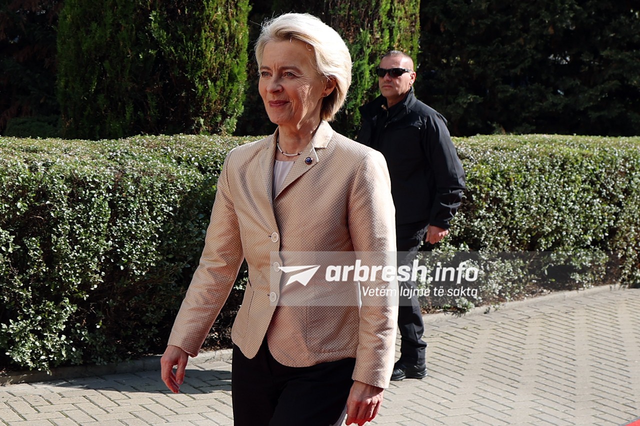 Ursula von der Leyen në Prishtinë: Fokus te integrimi evropian dhe Plani i Rritjes