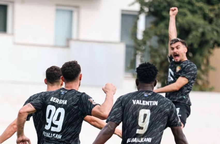 Ballkani shkëlqen ndaj Drenicës, triumf i thellë me bririn e Albin Berishës në krye
