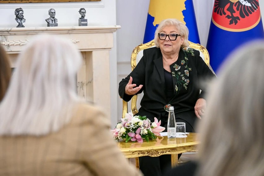 Mbështetje për strehimoret, Presidentja Shiroka-Pula takon përfaqësueset e tyre