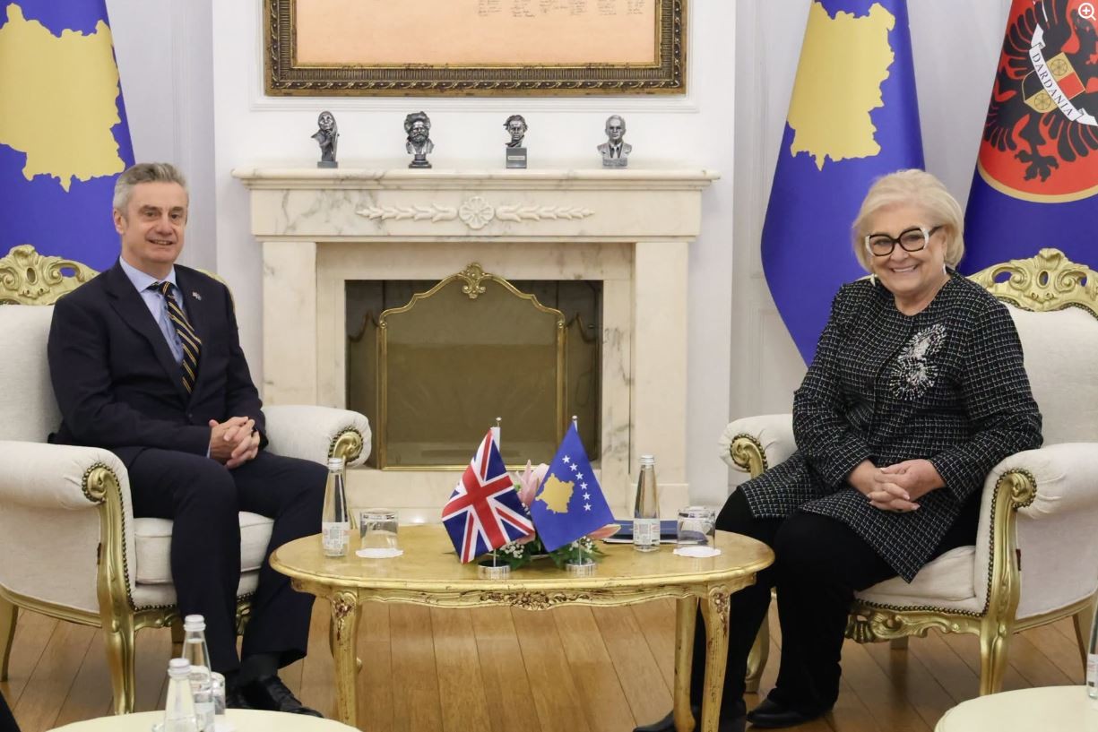 Hargreaves takon Presidenten Shiroka-Pula: Britania e Madhe rikonfirmon mbështetjen për Kosovën