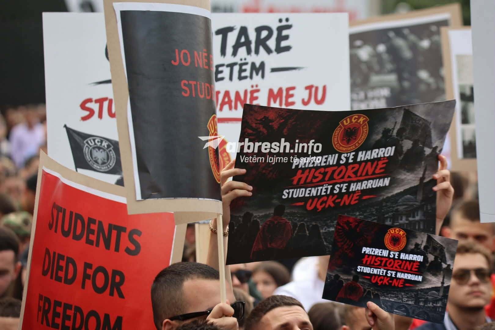 Zëri i studentëve bashkohet me protestën për UÇK-në: Ftesë për mobilizim masiv në Prishtinë