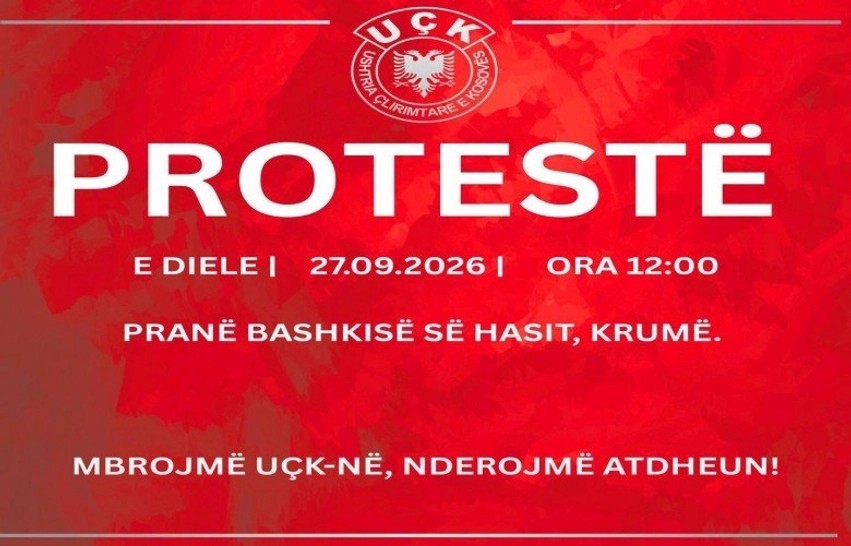 Tubim popullor në Krumë: Hasi bëhet gati për marshimin në mbrojtje të Ushtrisë Çlirimtare të Kosovës