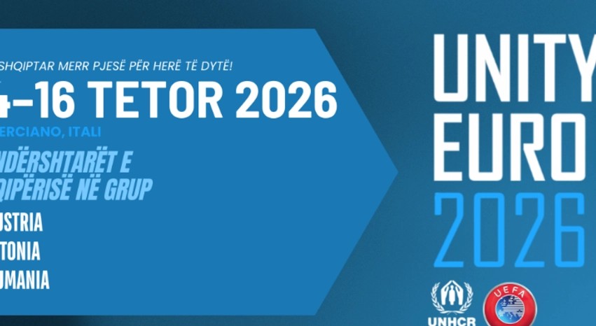 Përfaqësimi kuqezi në skenën europiane: Shqipëria konfirmon pjesëmarrjen në “Unity EURO Cup 2026” në Itali