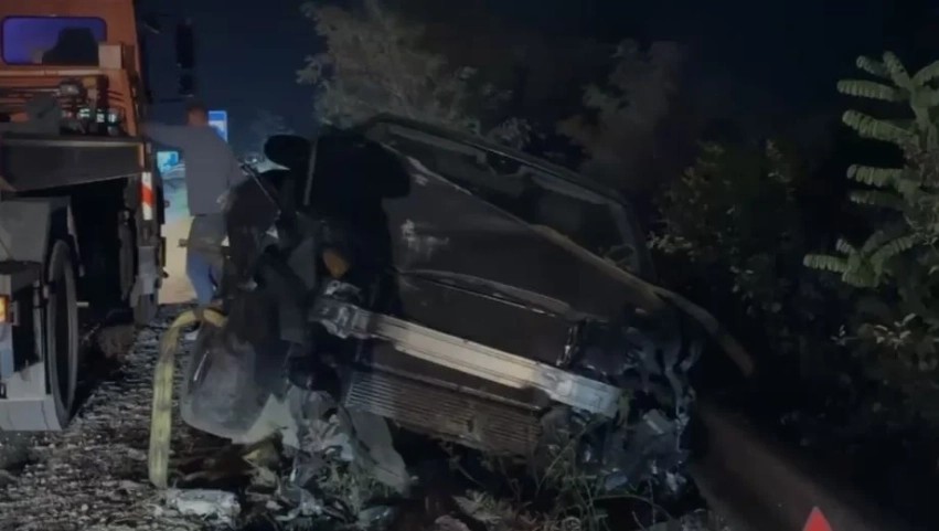 Përplasje e rëndë në superstradën Lezhë-Milot: Dy të plagosur pas përmbysjes së automjetit