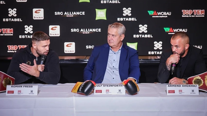 Trilogjia e madhe: Armend Xhoxhaj paralajmëron triumfin në duelin e tretë ndaj gjermanit Roman Fress